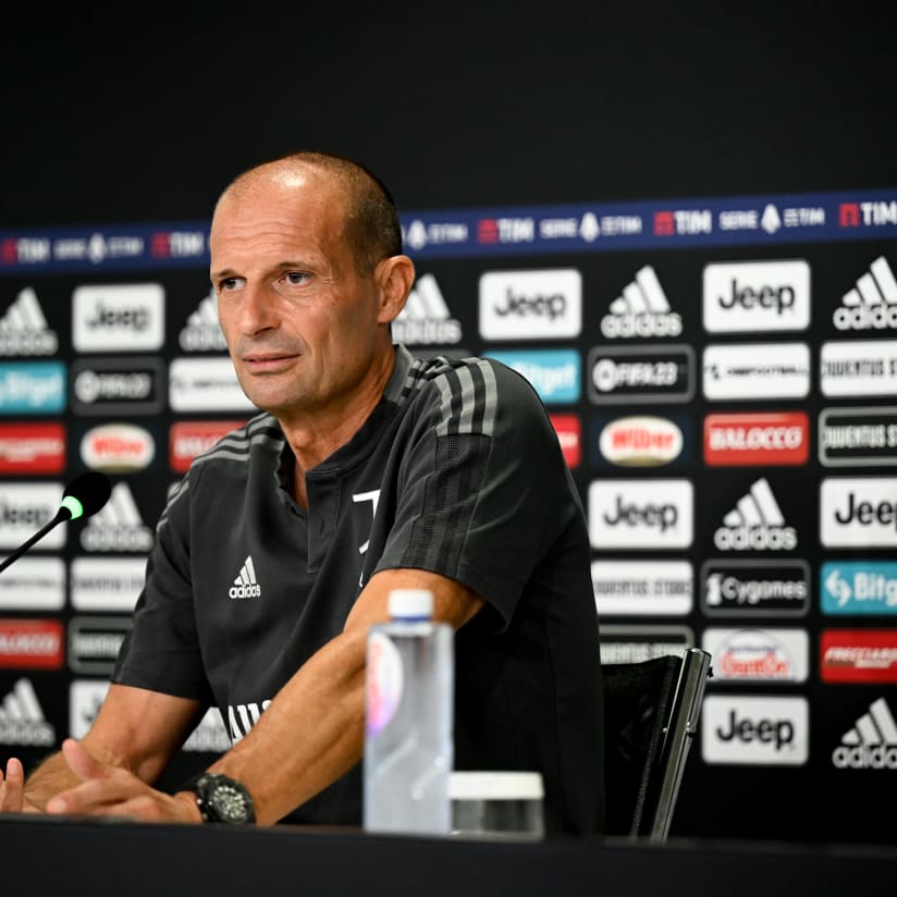 Allegri: "Important match vs. Salernitana"