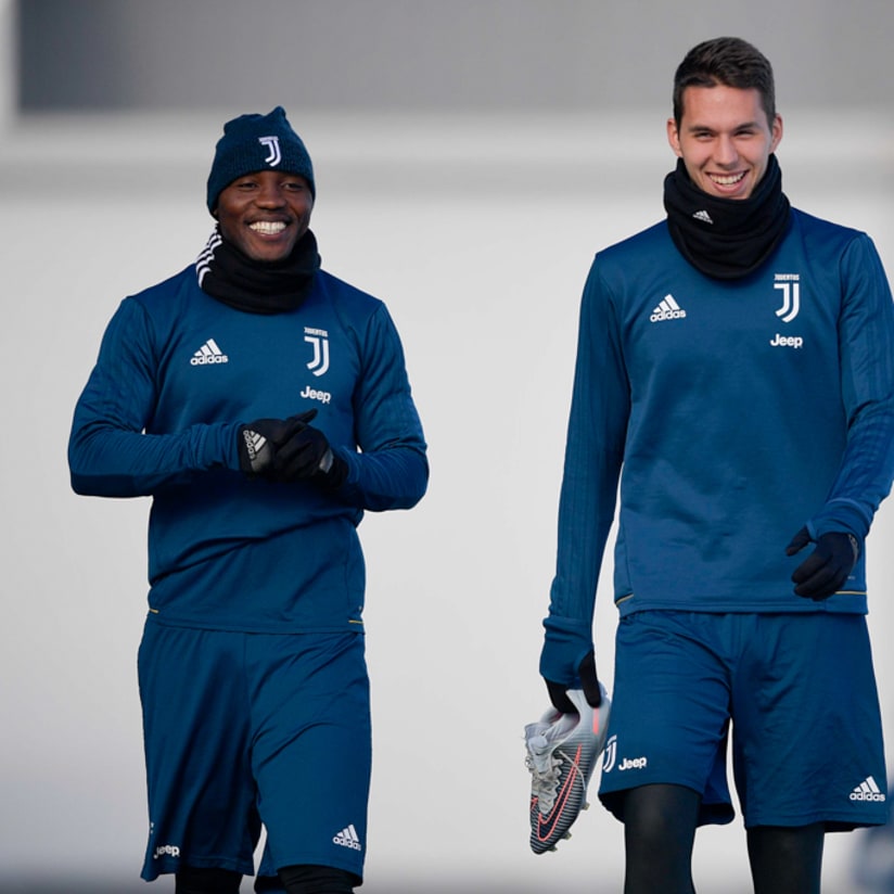 GALLERY: Juve get ready for Genoa