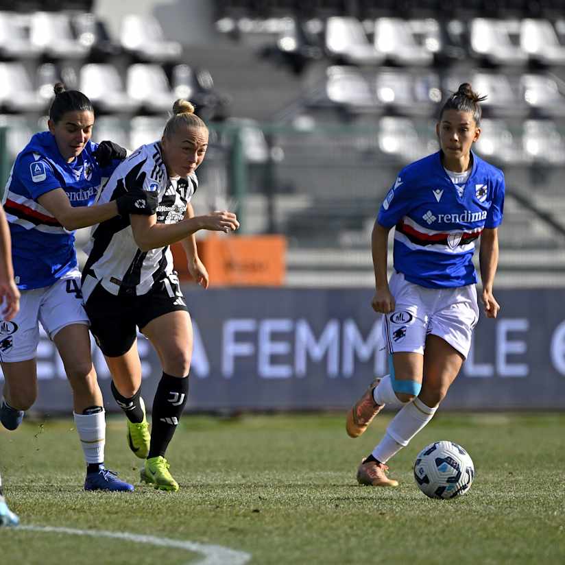 Serie A Femminile | Juventus Women-Sampdoria | Il tabellino