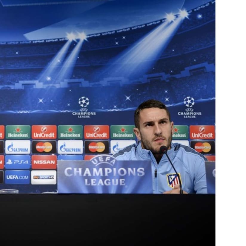 Simeone e Koke in conferenza allo Stadium