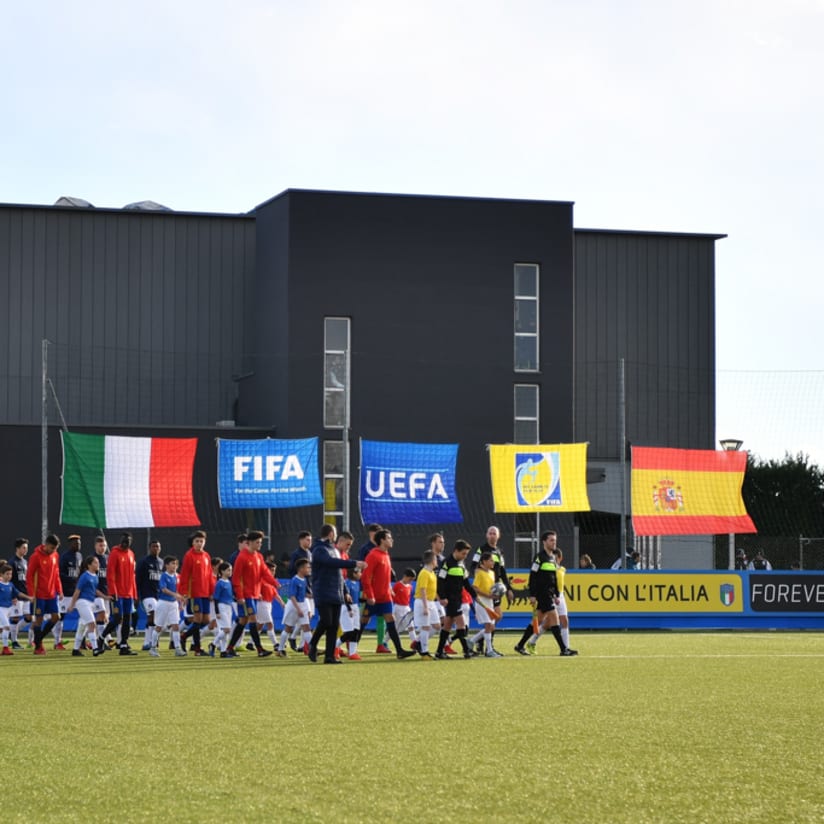 La Nazionale Under 17 in campo a Vinovo