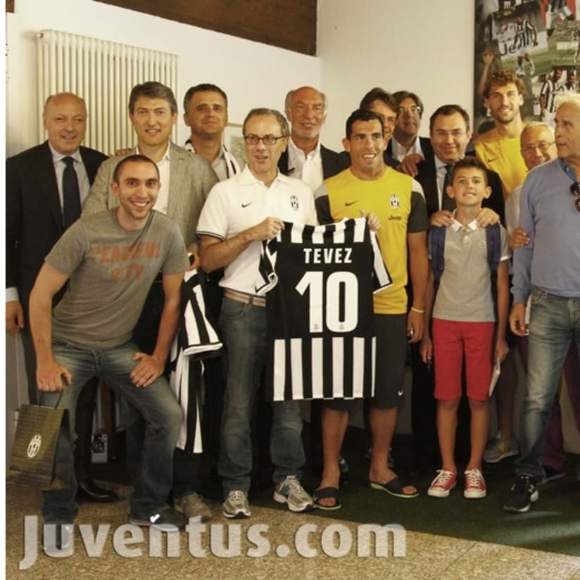 Incontro con i membri dello Juventus Club Parlamento - Juventus Club Parlamento visits Chatillon