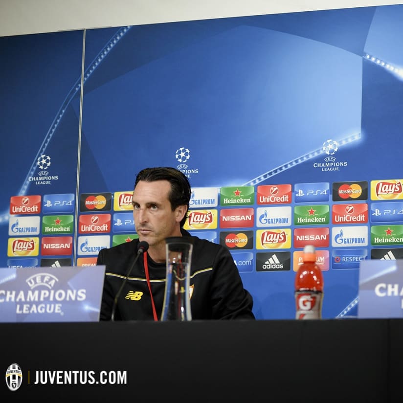 Juve-Siviglia, la conferenza stampa di Emery e Krychowiak 