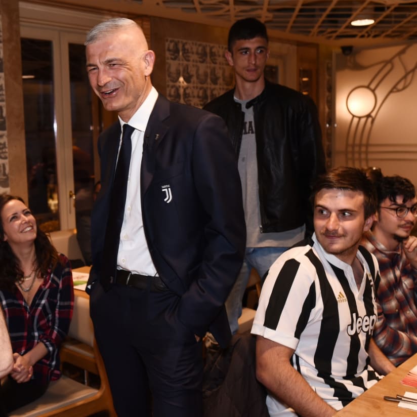 Fabrizio Ravanelli meets Juventus Club Madrid