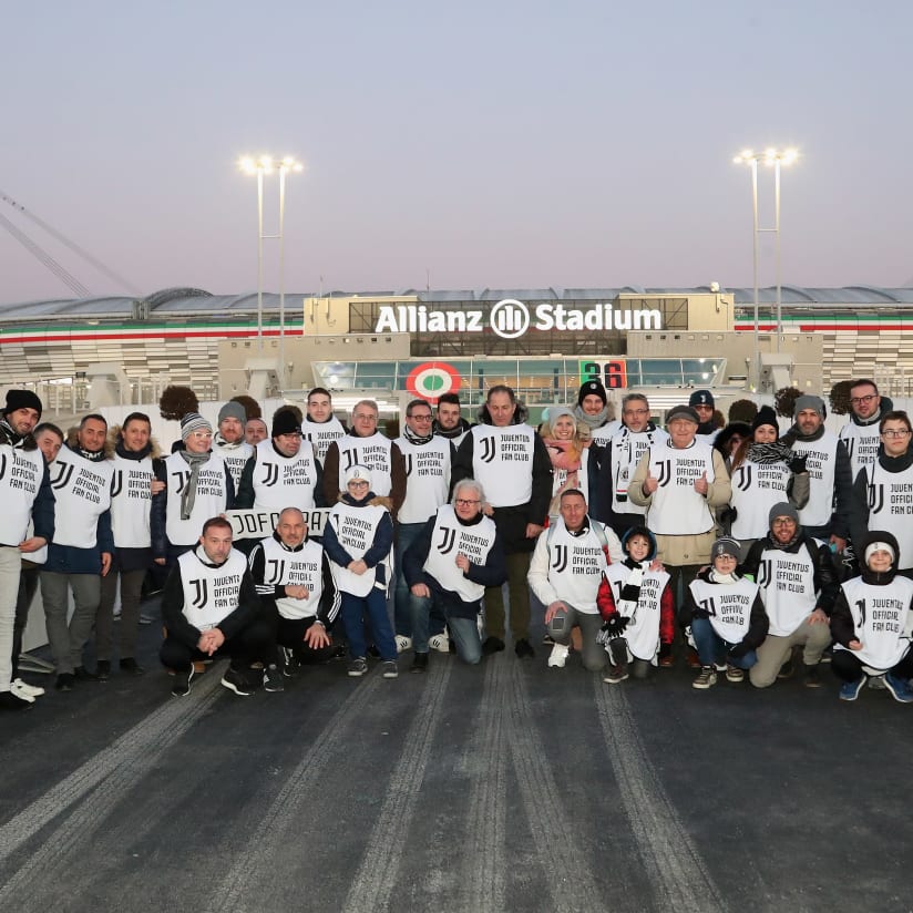 Juventus - Chievo, walk about Official Fan Club