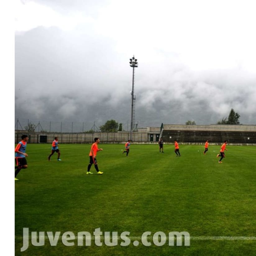 Cei's Allievi on pre-season in Chatillon