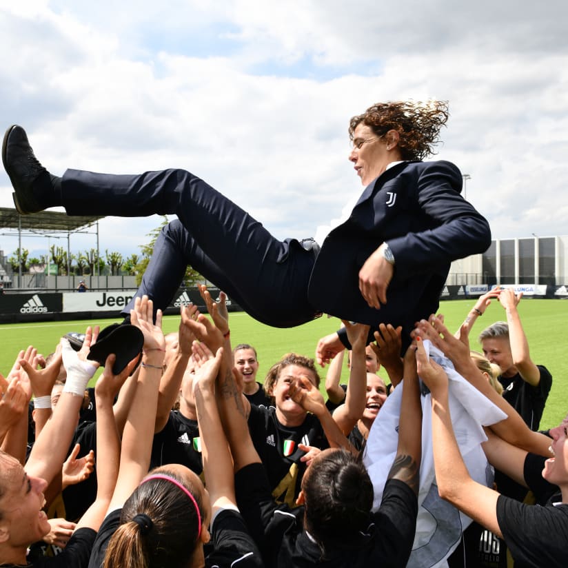 Coach Guarino and Juventus Women: 4 years of success!