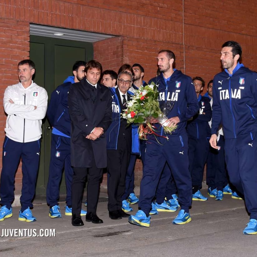 Juve and Azzurri pay tribute to Heysel victims