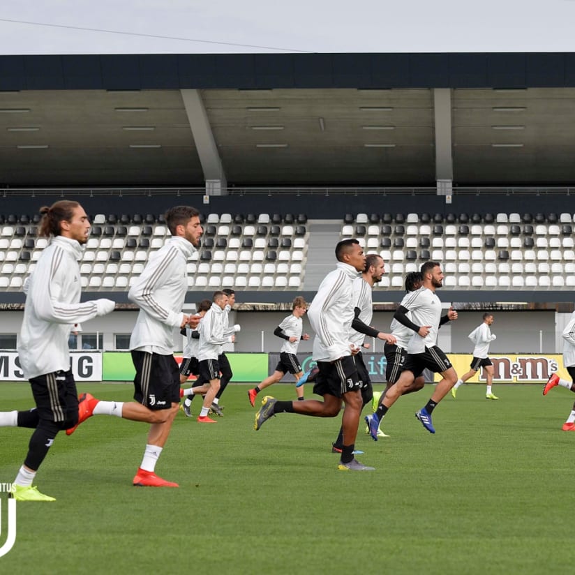 Training ahead of Udinese