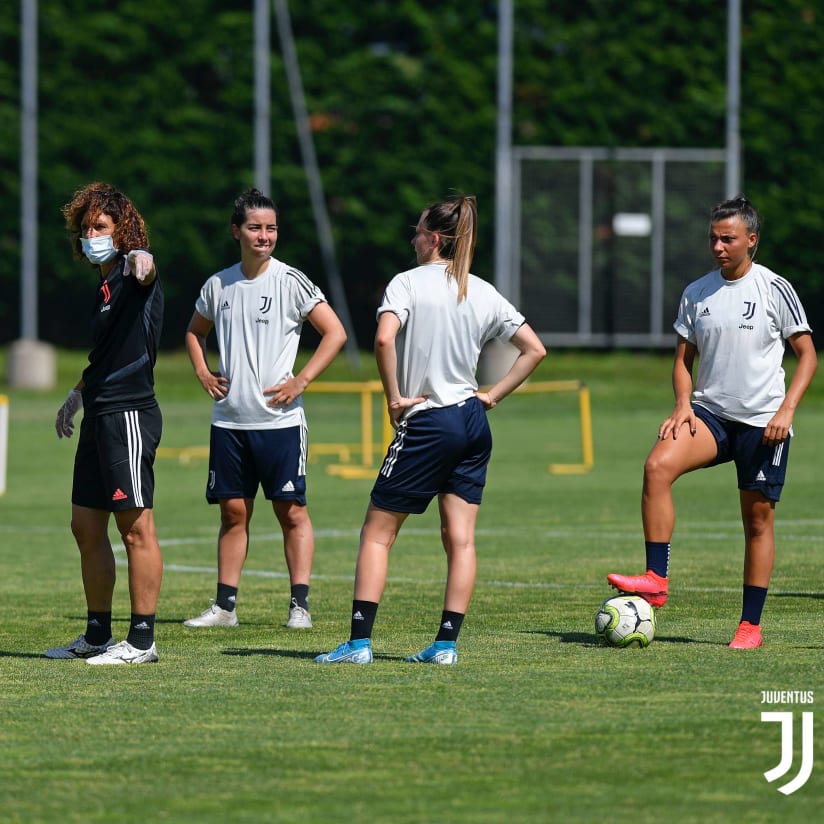 Juventus Women continue their work