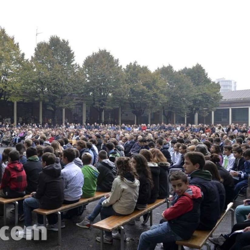 Pessotto alla festa dell’Istituto "E. Agnelli"