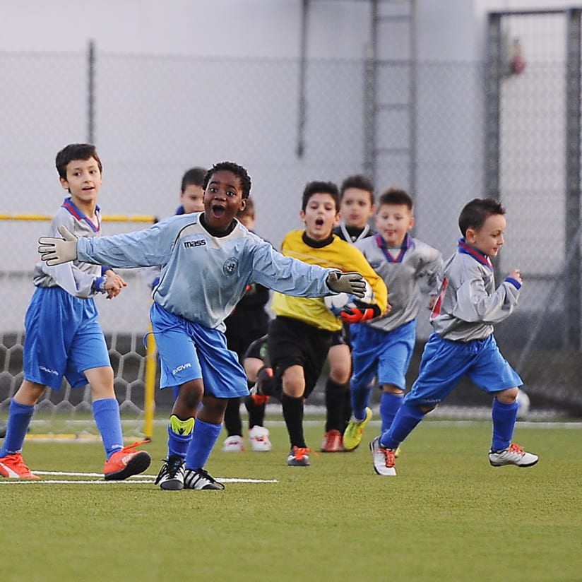 Allenamento a Vinovo per i Piccoli Amici 2009