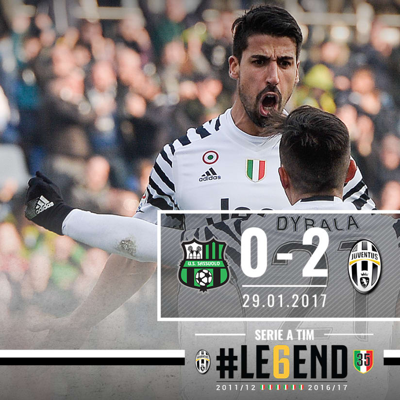 #LE6END Rewind: Sassuolo-Juve