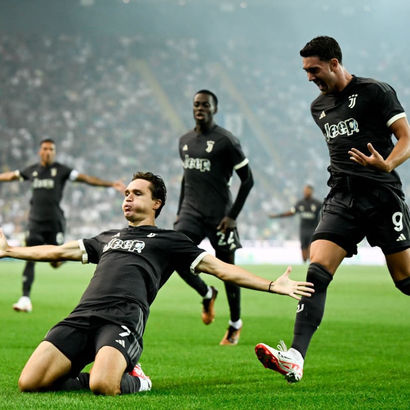 Juve hit Udinese for three to open season in style 