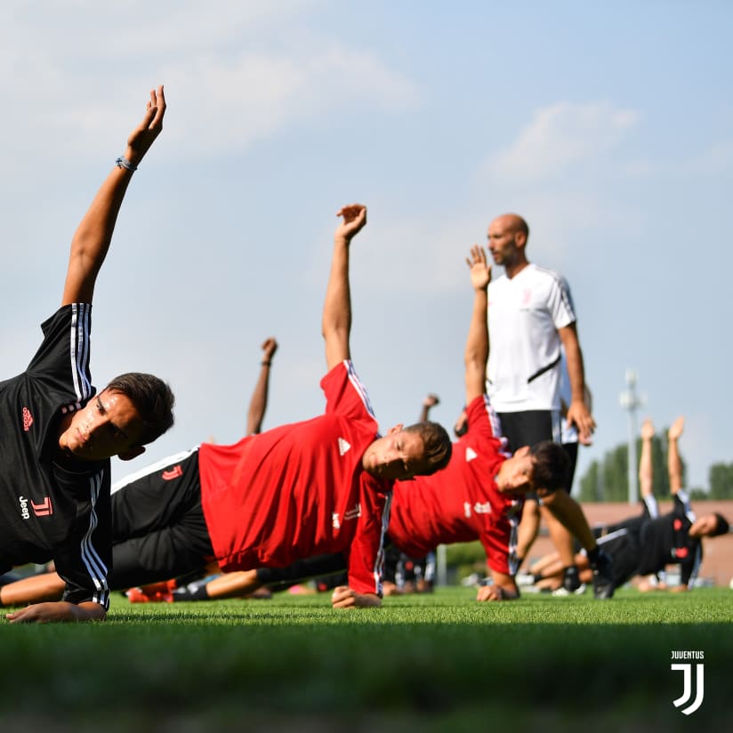 Under 19, il primo allenamento della stagione!