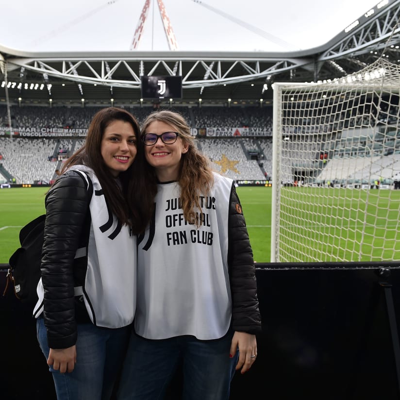 Juventus-Milan, walk about Official Fan Club