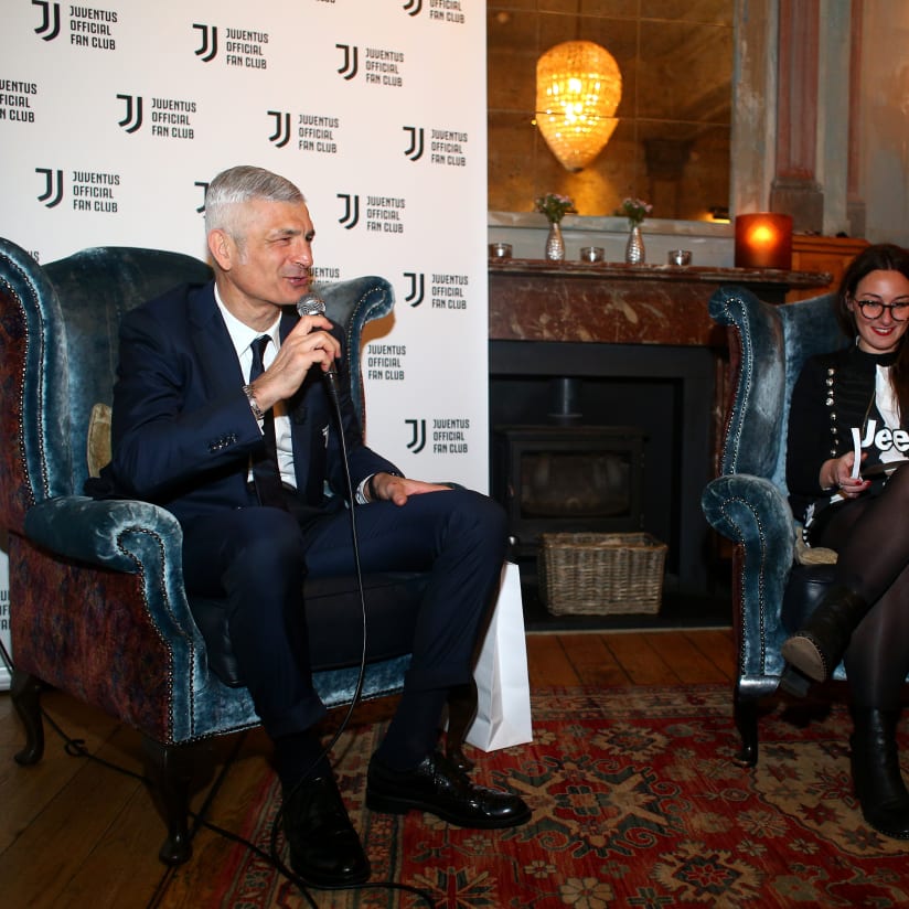 Fabrizio Ravanelli incontra lo Juventus Official Fan Club Londra Bianconera