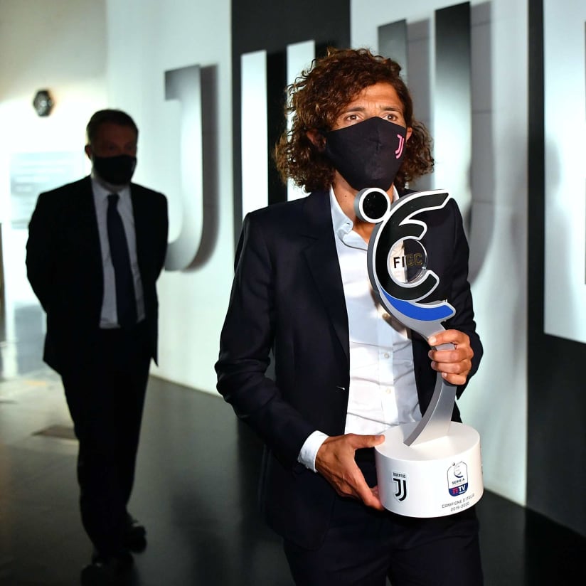 Serie A Femminile Trophy At Juventus Museum