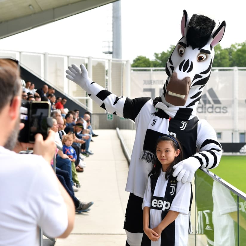 Sorrisi bianconeri al JTC