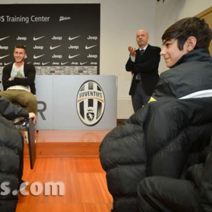 Marrone a Formazione Juventus