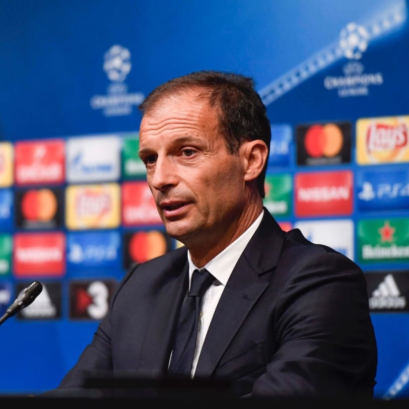 Allegri: "Spirited start all-important"