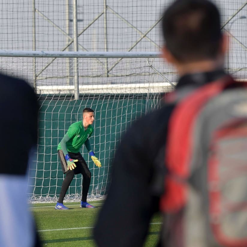 I preparatori dei portieri delle Scuole Calcio a Vinovo