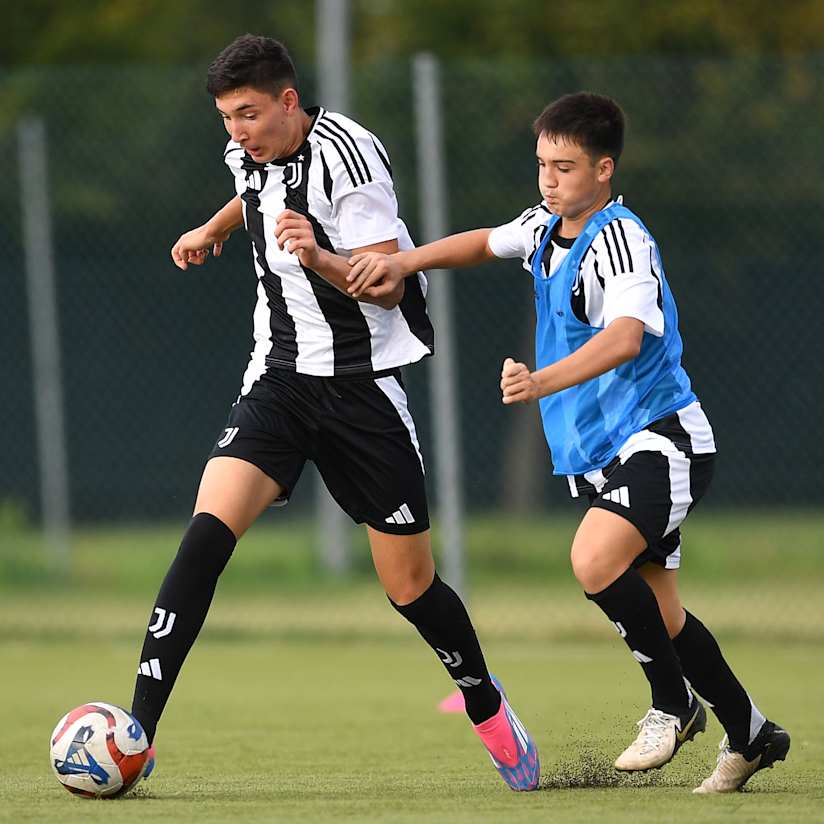 Under 17, allenamento in campo a Vinovo 