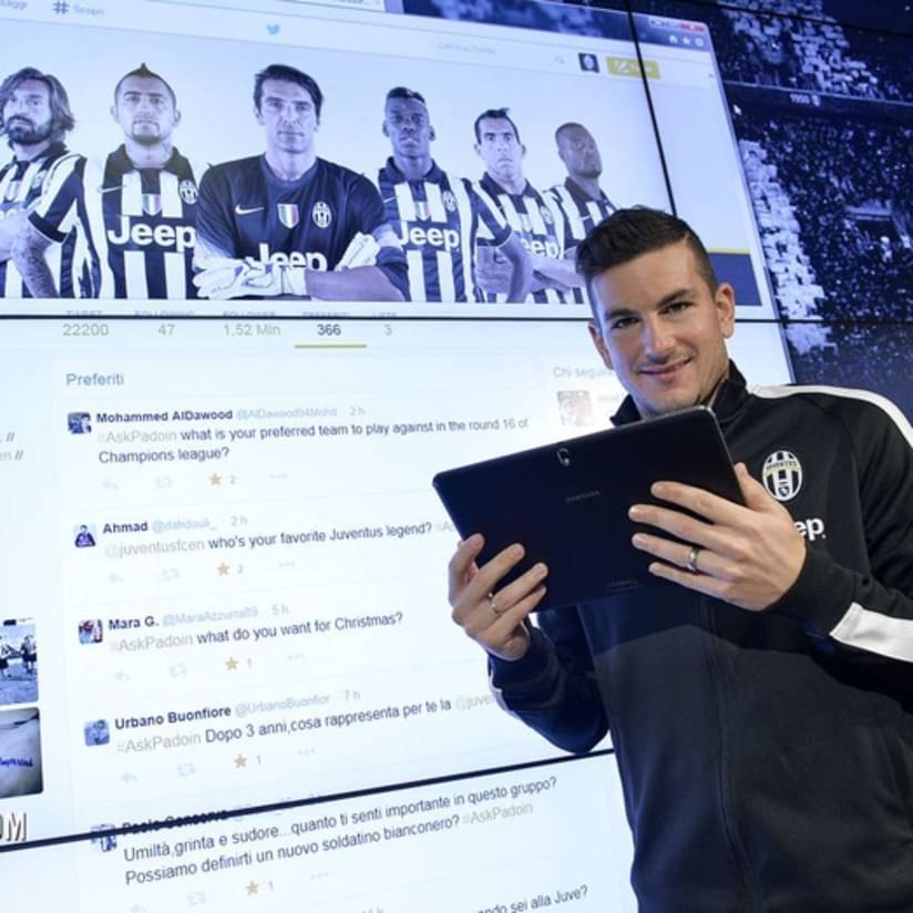 Simone Padoin star su Twitter