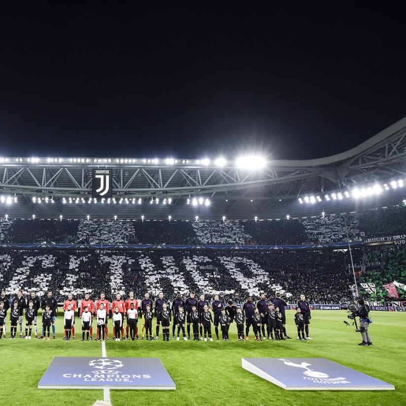 The best photos from Juventus-Tottenham