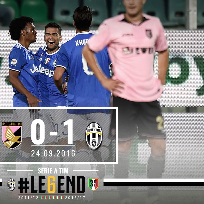 #LE6END Rewind: Palermo 0-1 Juve