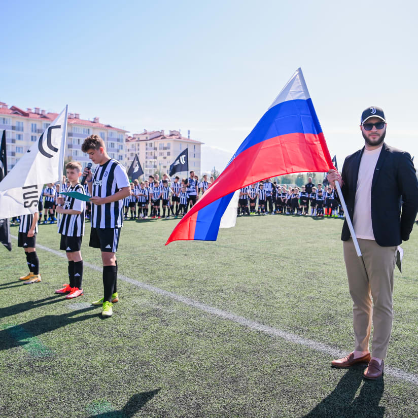 Here in Sochi: the Russian Juventus Academy tournament!