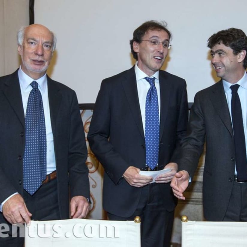 Agnelli e Marotta dall'Associazione Parlamentare "Giovanni Agnelli" - Agnelli and Marotta visit Giovanni Agnelli Parliamentary Association