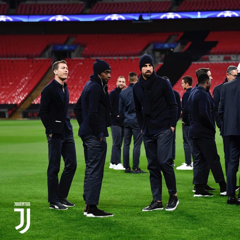 Juventus: il Walk Around a Wembley