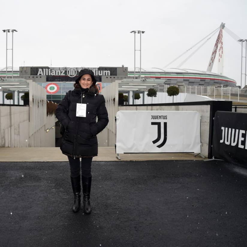 Chiara Sartori at Juventus Museum & Allianz Stadium