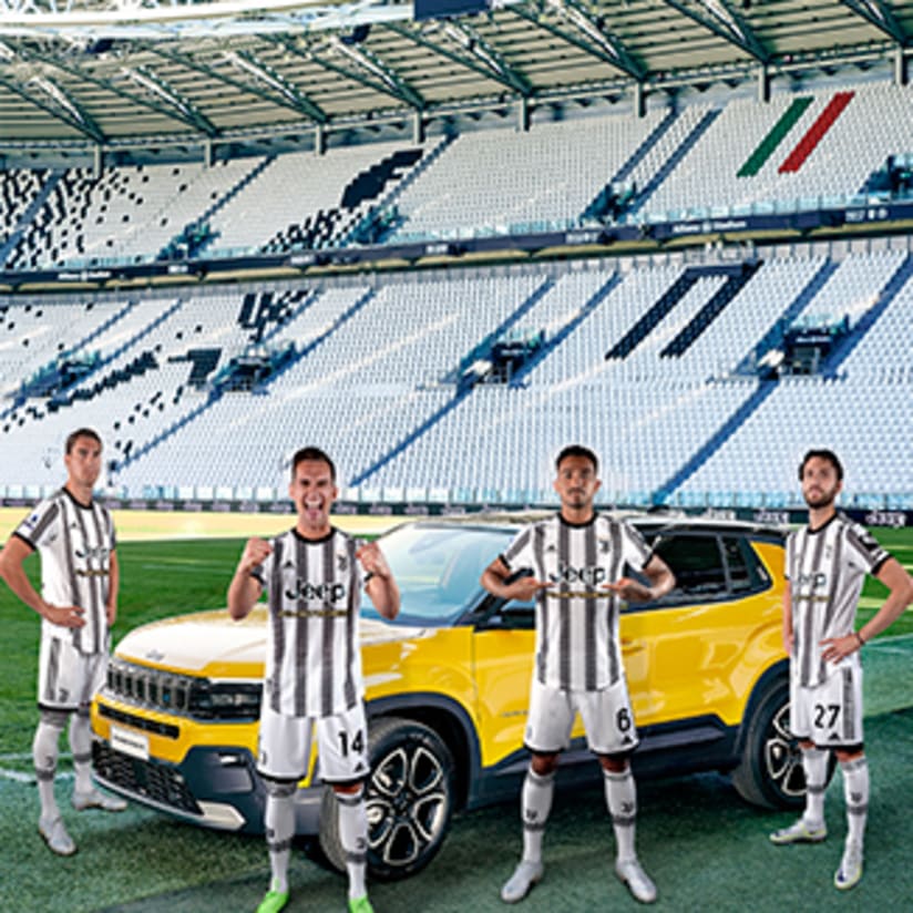 JUVE-INTER, ON THE PITCH WITH JEEP AVENGER