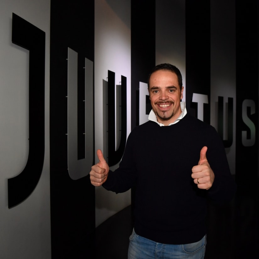 Peter Fill visits Juventus Museum