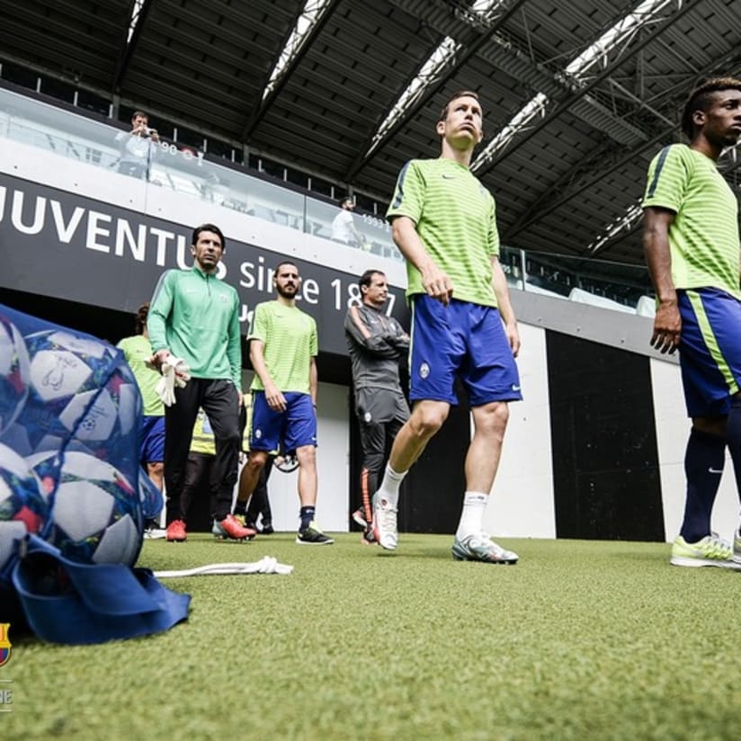 Media Day, training at Juventus Stadium