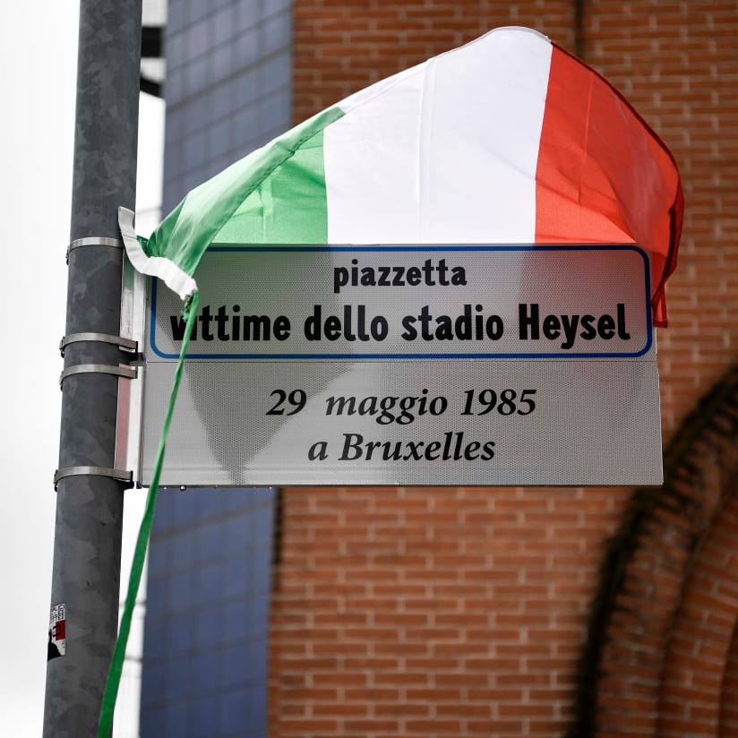 Heysel victims honoured by Turin piazza renaming