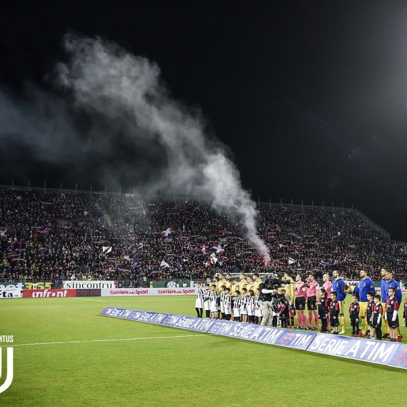 The best photos from Cagliari-Juventus