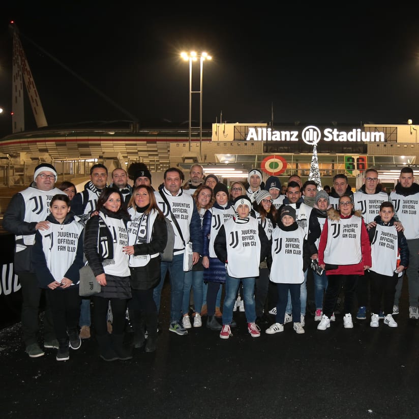 Juventus - Roma, walk about Official Fan Club