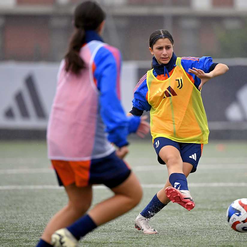 Under 15 femminile, il primo allenamento della stagione