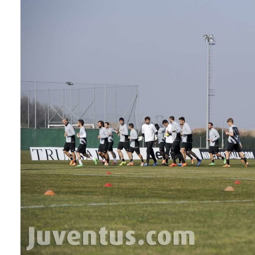 #JuveFiorentina, la rifinitura dei bianconeri - Bianconeri finishing touches in training