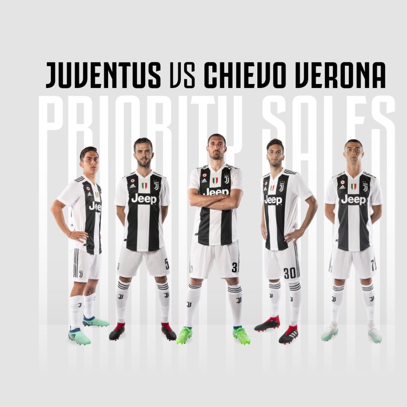 Juve-Chievo tickets on sale to members!