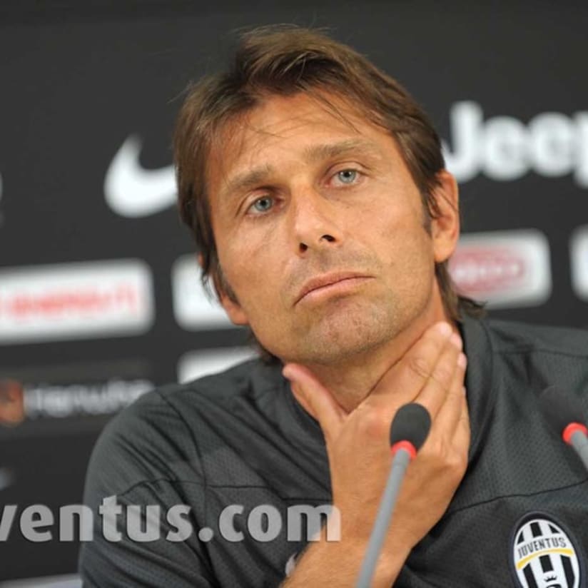 La conferenza di Conte prima di Samp-Juve - Conte's press conference ahead of Sampdoria vs Juve