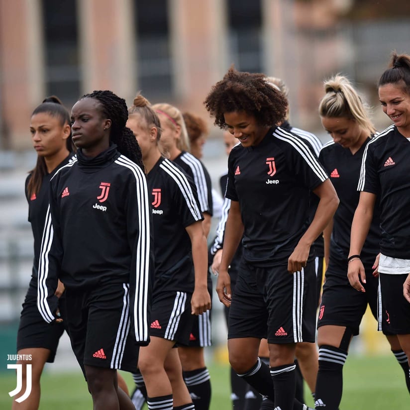 Juventus Women train at Moccagatta