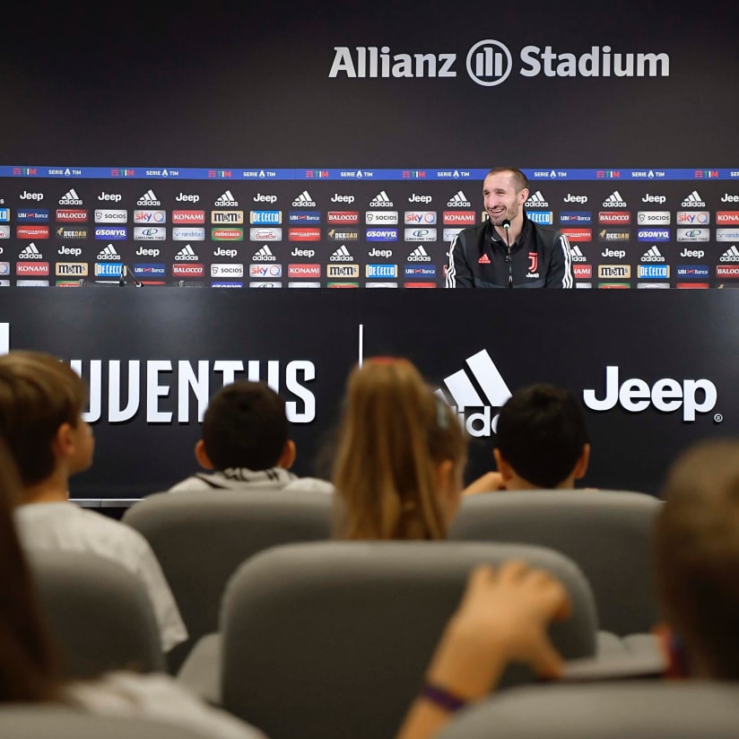 Junior Reporter | An afternoon with Chiellini