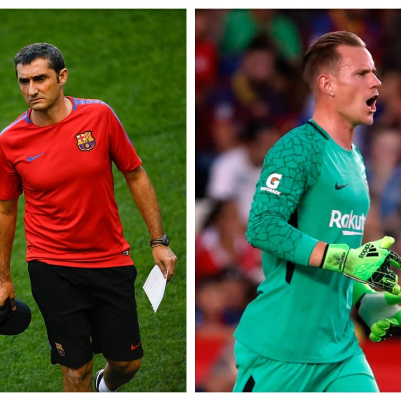 Le parole di Valverde e ter Stegen