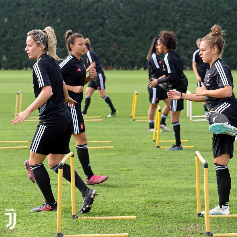 Juventus Women working towards Florentia
