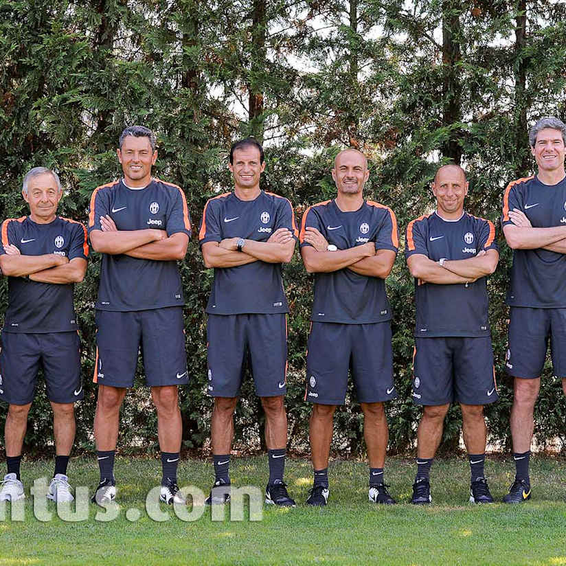 Allegri's backroom staff unveiled