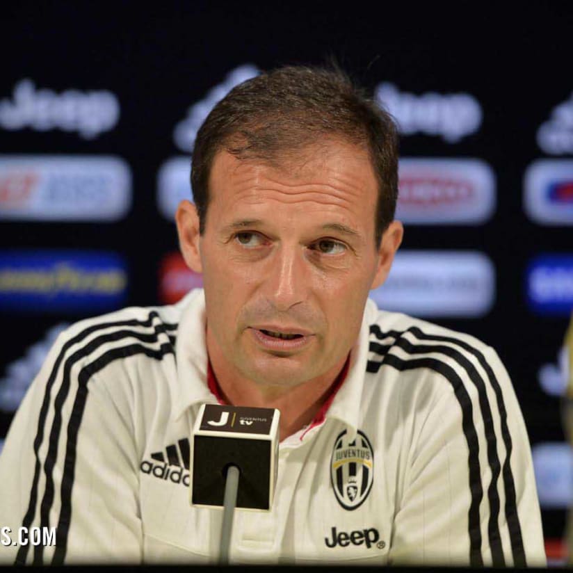 Allegri: “Passion, desire and enthusiasm”